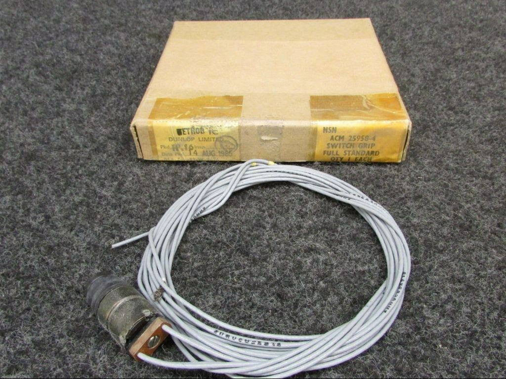 ACM25958-4 Dunlop Switch Grip (NEW OLD STOCK) (SA) BAS Part Sales | Airplane Parts