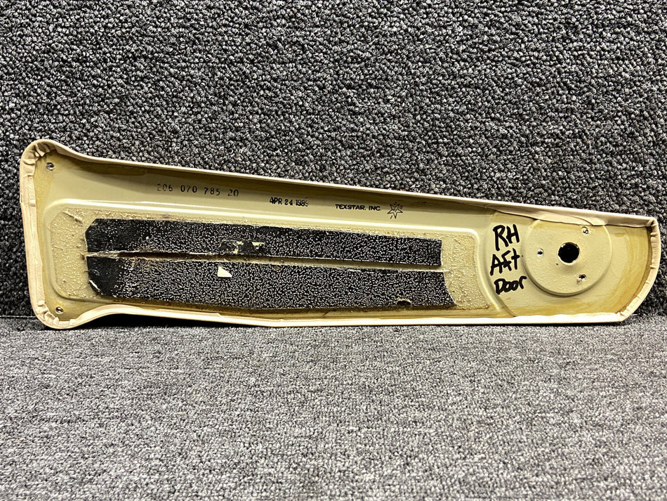 206-031-501-242 Texstar Plastics Aft Crew Door Interior Cover Panel RH