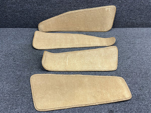 Bell 206B Forward & Aft Cabin Door Carpet Set
