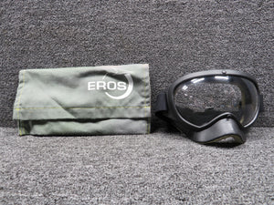 MXP210-00 Eros Smoke Goggles with Modifications and Protective Pouch