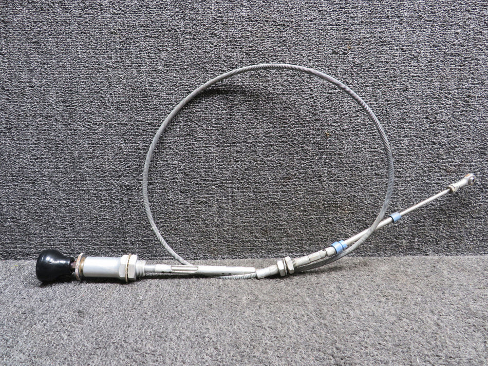 660226-007 (Alt: 660226-7) Mooney M20K Throttle Control Cable (Length: 52”)