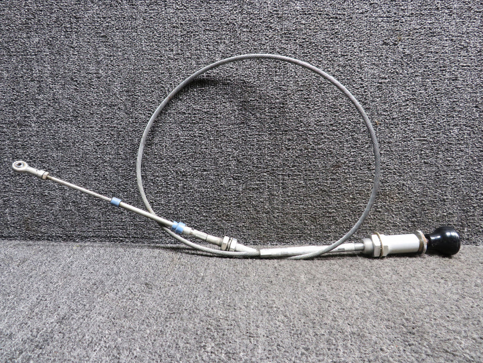 660226-007 (Alt: 660226-7) Mooney M20K Throttle Control Cable (Length: 52”)