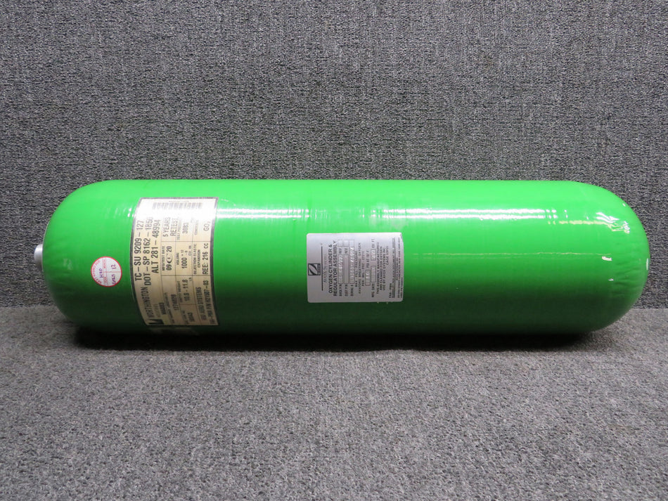 895-08077 (Alt: 1274028) Avox Oxygen Cylinder Assembly