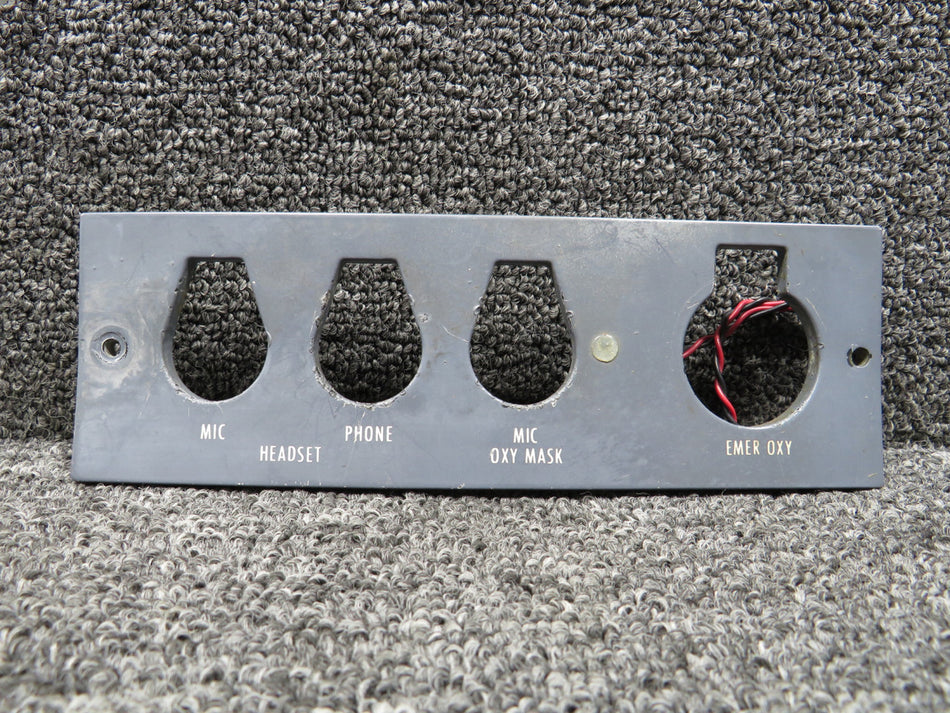 9914238-2 E-L Products Oxygen and Microphone Panel, Lighted RH