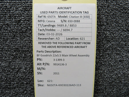 N650TA-KX030226AD-113AS-OG