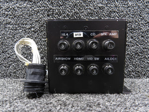 Learjet L-35A Entertainment Fuse Panel Assembly