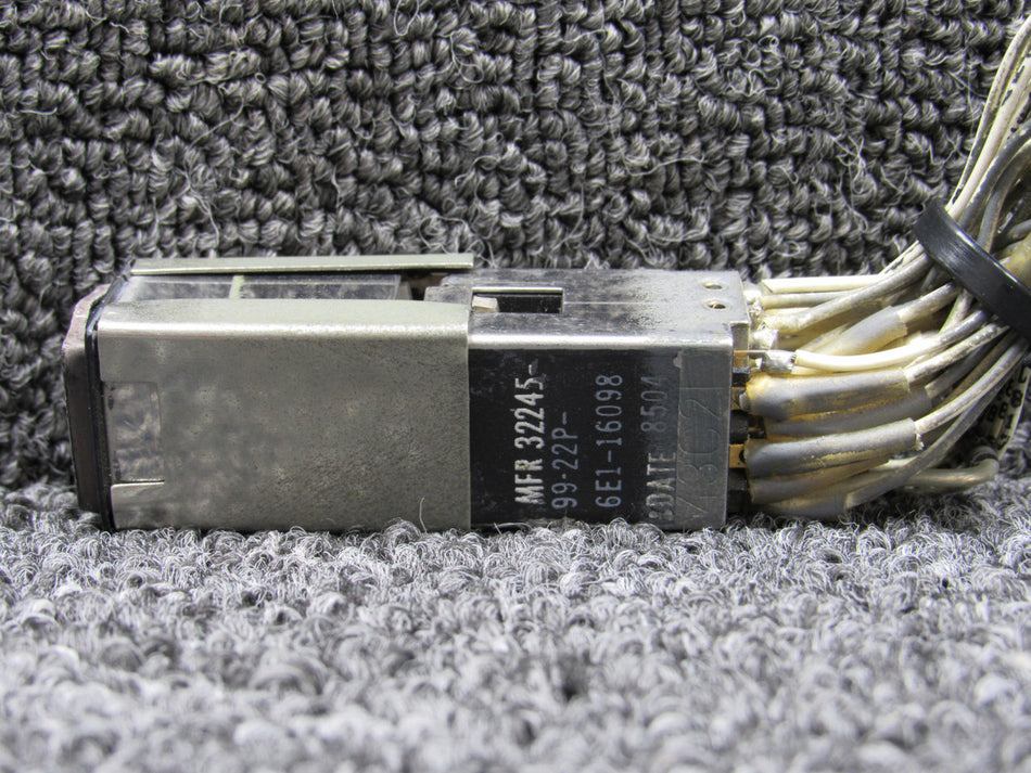 32245-99-22P-6E1-16098 (Alt: M22885-90) Aerospace Optics XPDR Alt Pri Push Switch