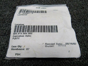 10-620001-6 Bendix Ignition Harness Plate (New Old Stock) (M19)