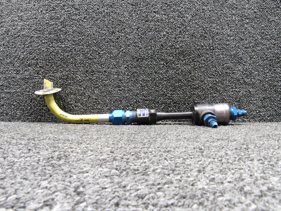 19E17-6A (Alt: 9912042-1) Bendix Air Ejector Assembly w Cessna Exhaust Assembly
