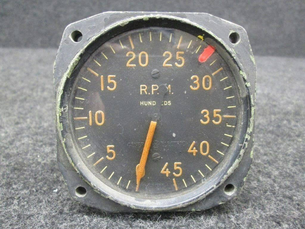 8DJ13-ACX-27 GE Tachometer Indicator BAS Part Sales | Airplane Parts