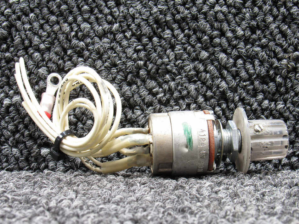 5518118-3 (Use: AW4184) Cessna 501 Cabin Temperature Selector Switch with Knob