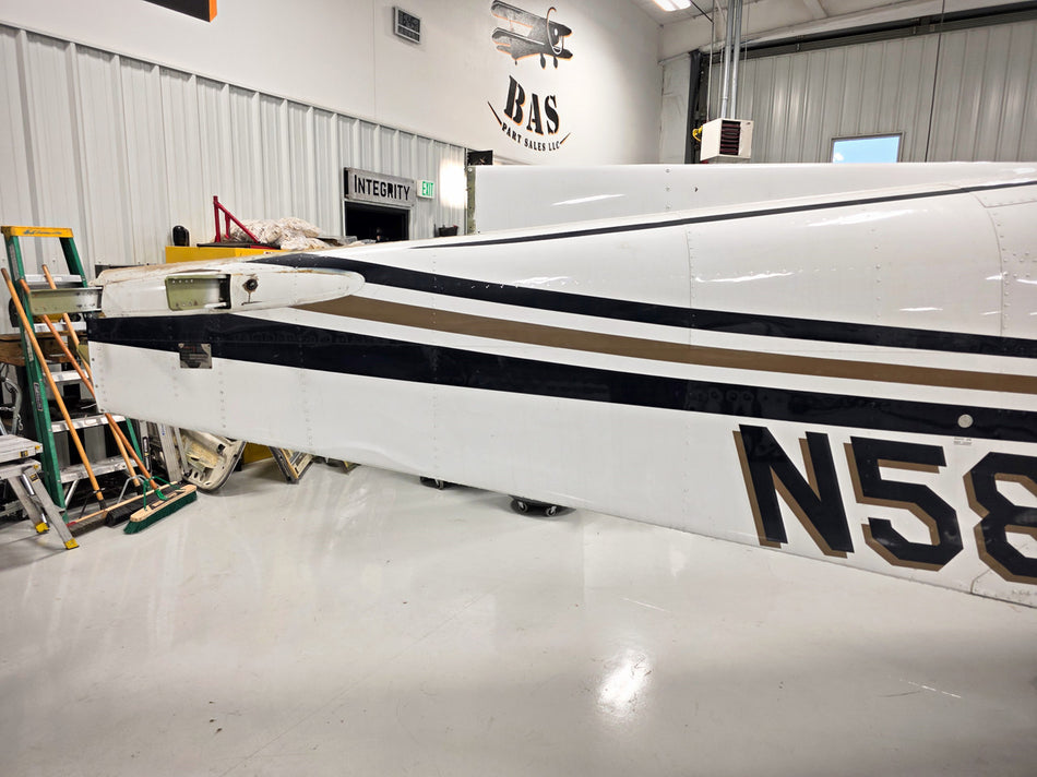 Beechcraft G58 Fuselage with Bill of Sale, Data Tag and Log Books