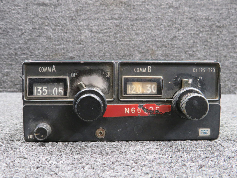 069-1018-00 King Radio KY-195 Dual Communication Transceiver (Core)