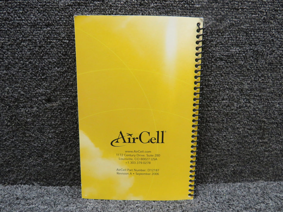 AirCell 2006 ST-3100 Users Manual