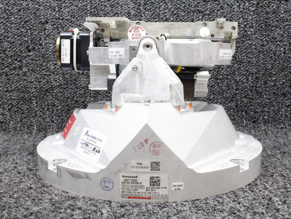 071-01519-0101, 071-01549-0100 Honeywell ART-2000 Radar Antenna Overhauled with 8130