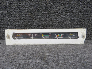 169-380036-11 Beechcraft B24R Instrument Cluster w Cover