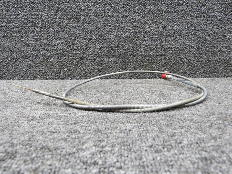 169-380005-19 Beechcraft B24R Defrost Control Cable (Length: 43.75”)