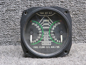 1178 Aeromarine Inst Dual Fuel Flow Gauge