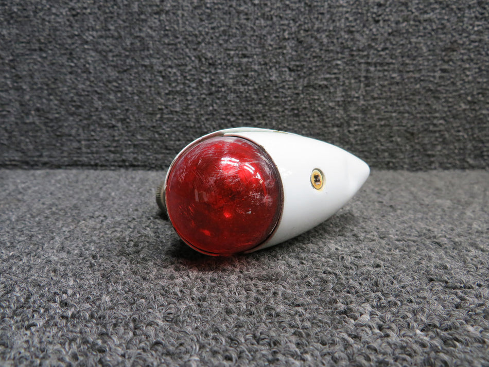 472-665 Piper PA23-250 Wing Tip Navigation Light with Red Lens LH