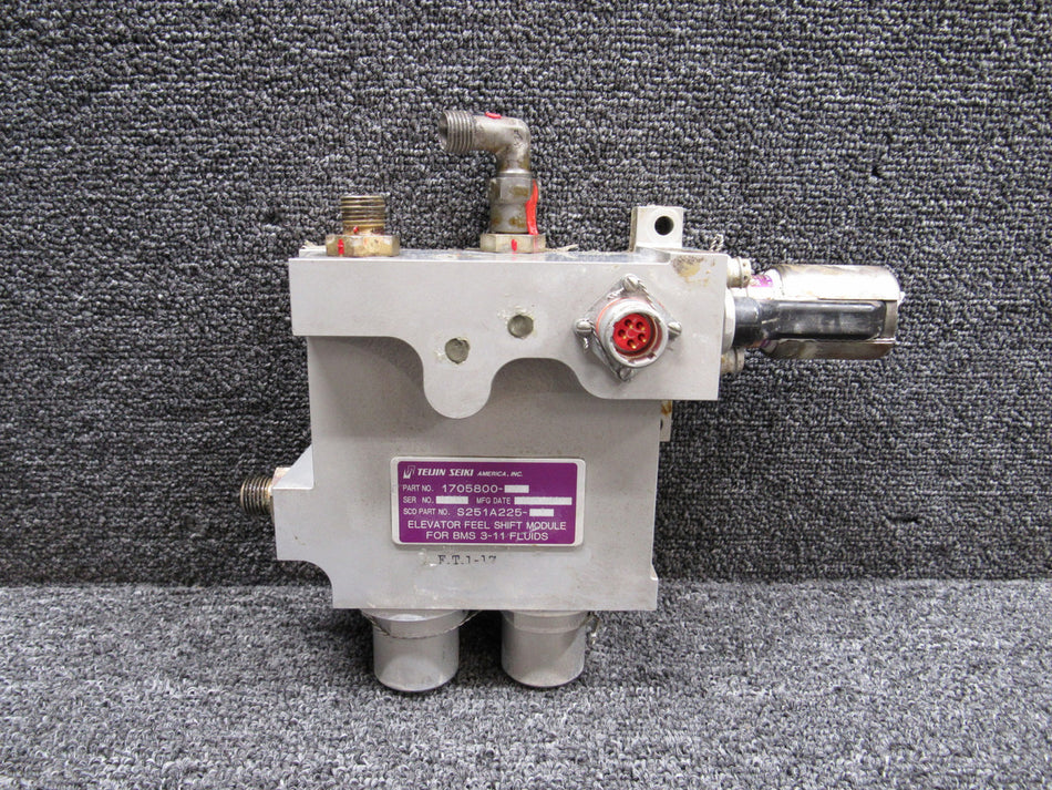 1705800-1 (Alt: S251A225-1) Teijin Seiki Elevator Feel Shift Module