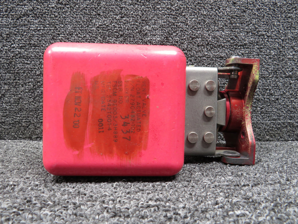 2790482-102 (Alt: S342T001-4) Parker Float Vent Valve