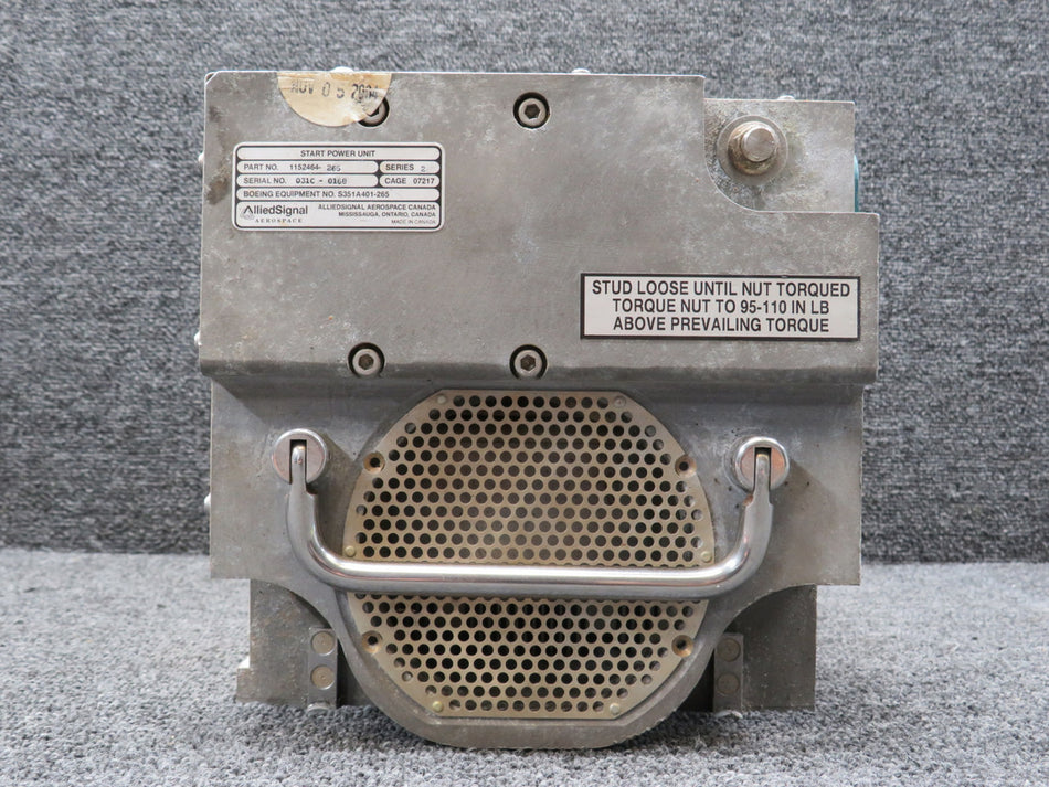 1152464-265 (Alt: S351A401-265) AlliedSignal Aerospace Series 2 Start Power Unit (Core)