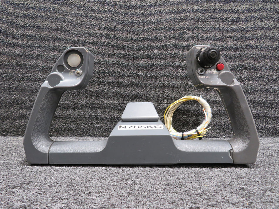 45A61106-012 Mitsubishi MU-300 Co-Pilot Control Wheel Assembly