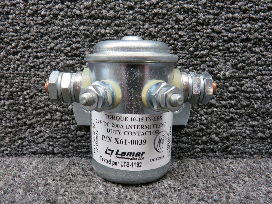 X61-0039 Lamar Relay Solenoid (Volts: 24)