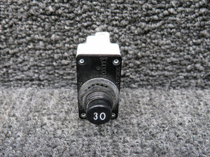 7271-3-30 Klixon Push to Reset Circuit Breaker (Amps: 30)