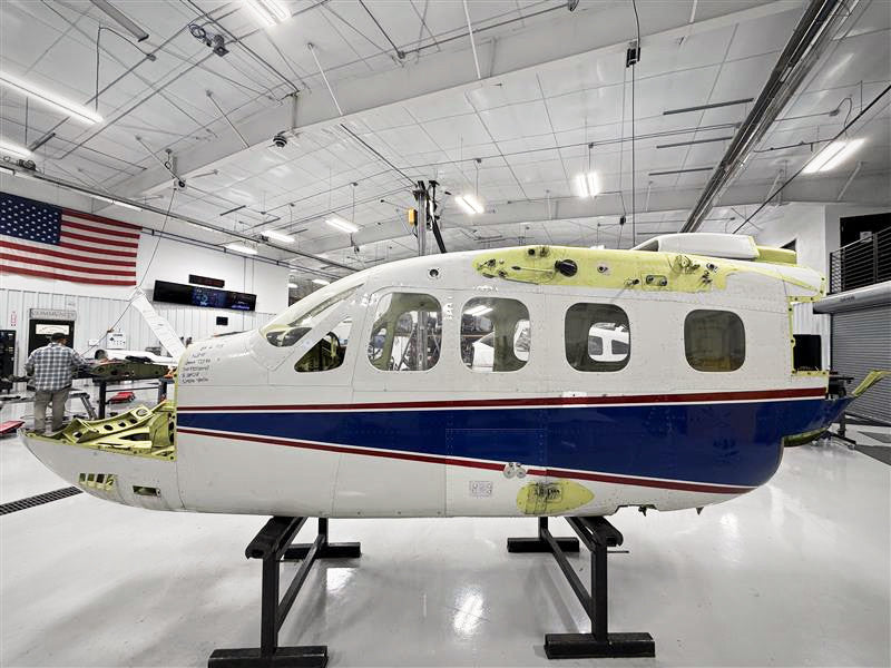 Cessna T337G Fuselage with Bill of Sale, Airworthiness, and Logbooks