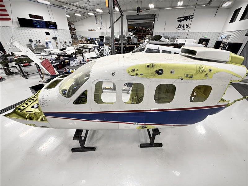 Cessna T337G Fuselage with Bill of Sale, Airworthiness, and Logbooks