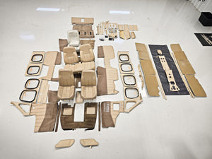 Cessna T337G Interior Set with Seats, Plastics, Headliner, and Accessories