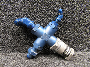 877A-8BT-3 (Alt: 2380103-1) Learjet Relief Valve Assembly with Fittings