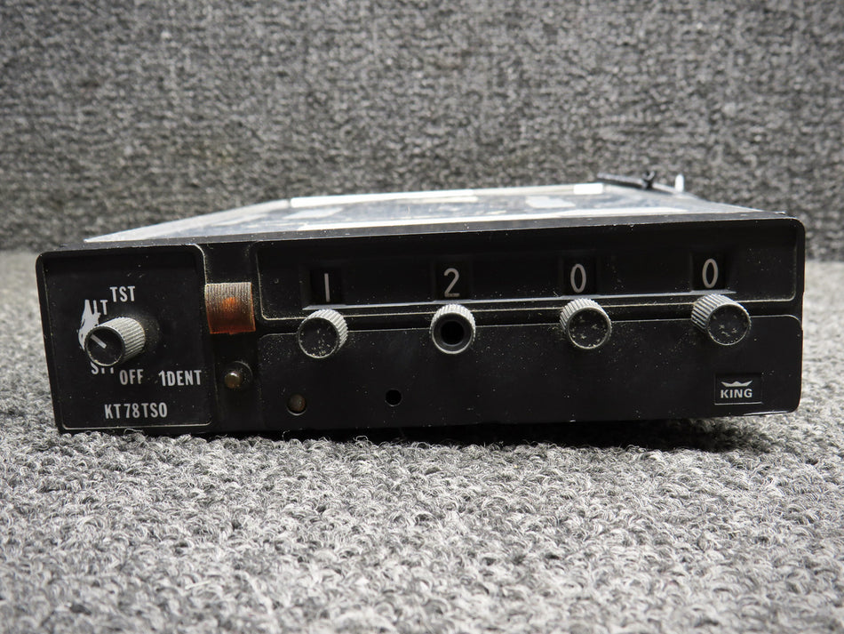 066-1034-02 King Radio KT-78 Transponder Radio with Mods (Volts: 14, Core)