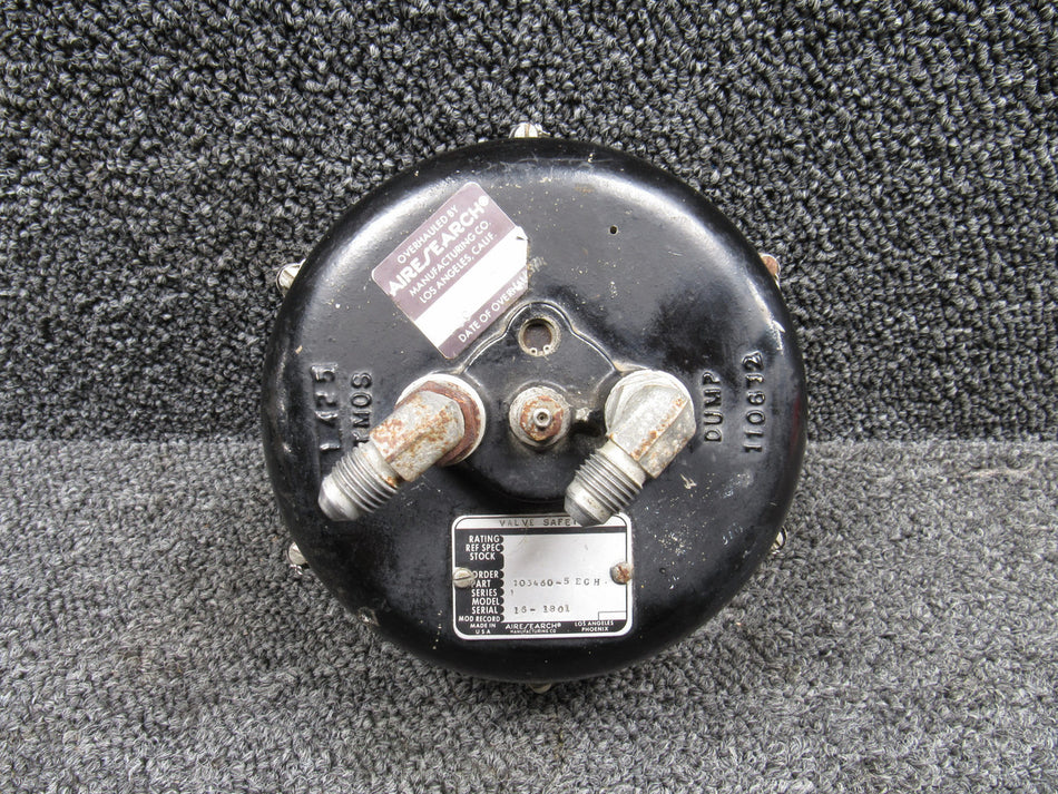 103460-5ECH Airesearch Series 1 Safety Valve