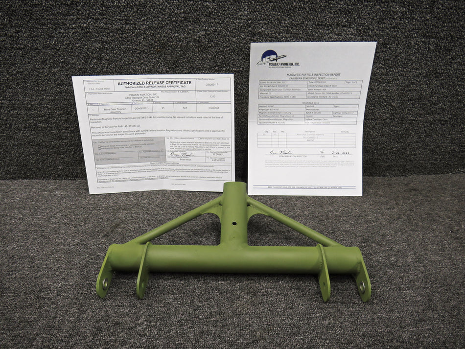 DDA06217-1 Cessna 162 Nose Gear Trunnion Assembly with 8130-3 and PAI-MT-1
