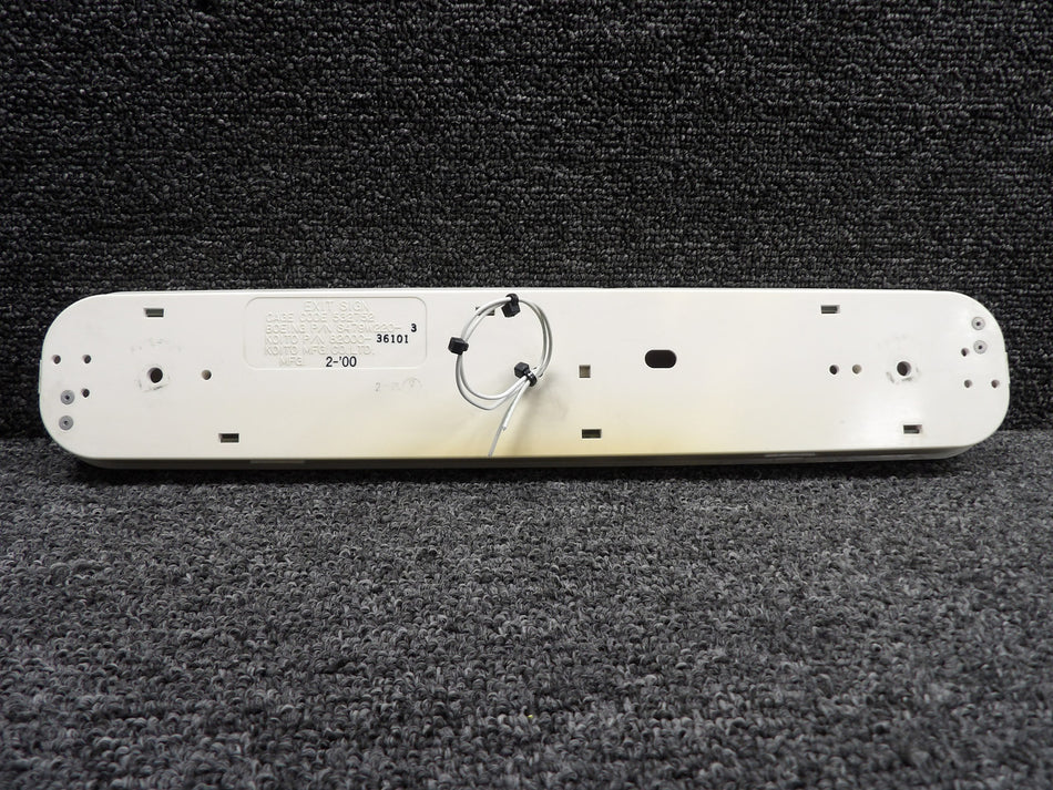82000-36101 (Alt: S479W220-3) Koito Exit Sign Assembly