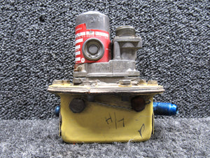AV16E1182, 2616050-31 ITT Fuel Shutoff Valve with LH Enclosure Box Assy (28V)