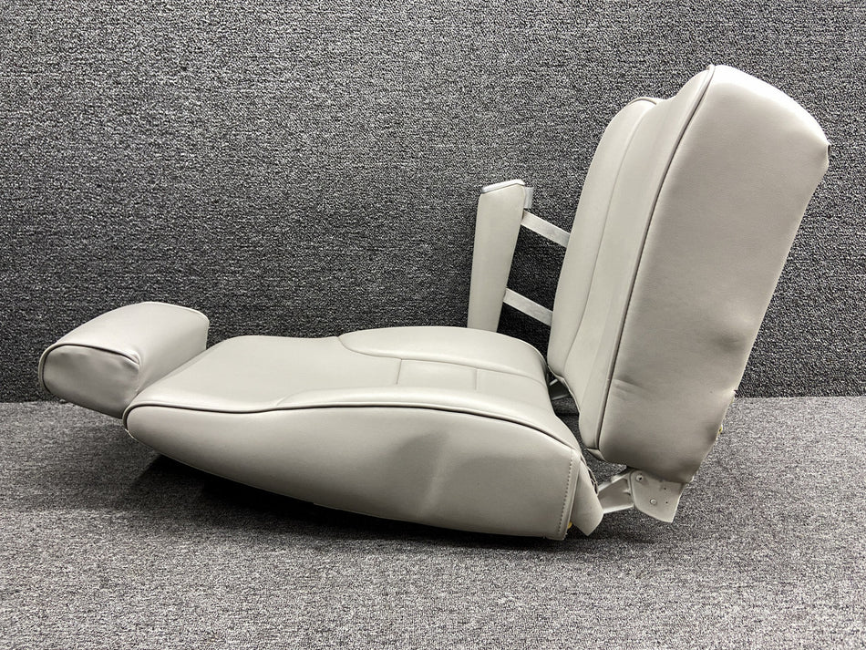 60-530294-2, 60-530139-1 Beech B60 Co-Pilot Seat Assembly w Cam Adjust & Armrest