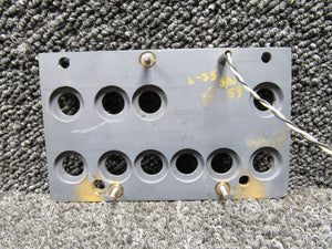 6608207-4 Astronics Corp Ignition Switch Panel Overlay Assembly