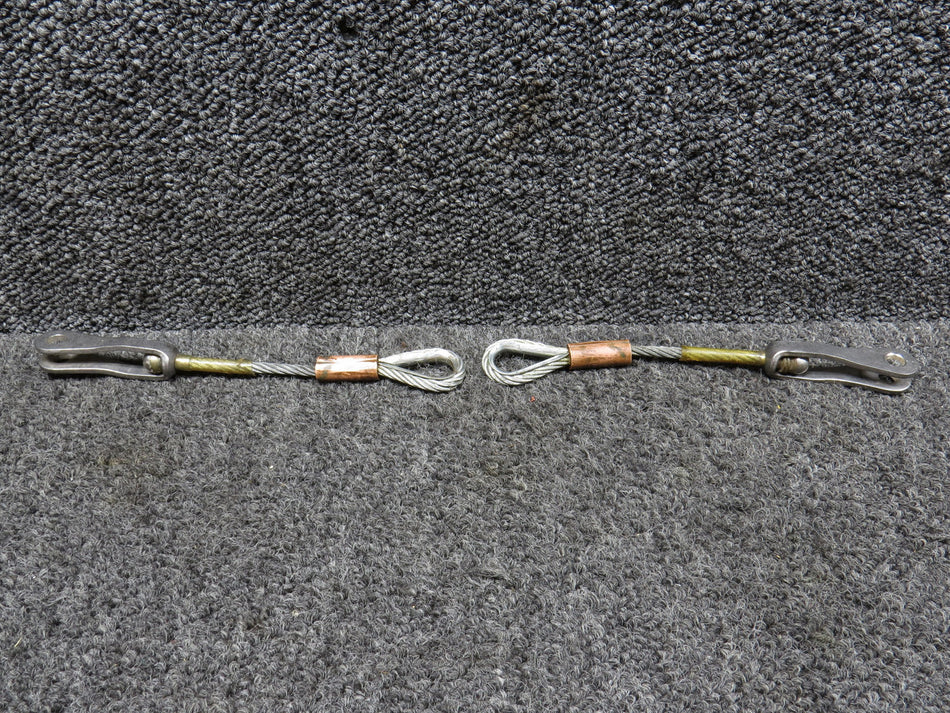 96908-000 Piper PA34 Seatbelt Attachment Cable Assembly (Set of 2)