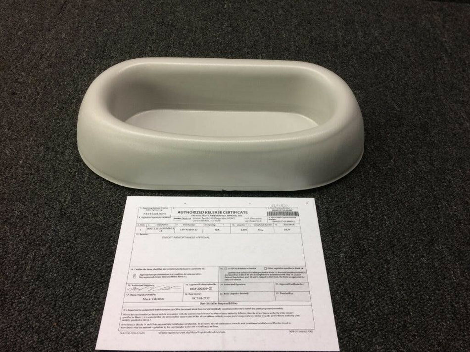 109-910049-33 Cover for Hot Lip Assembly Air Inlet (New Has 8130-3) (SA) BAS Part Sales | Airplane Parts