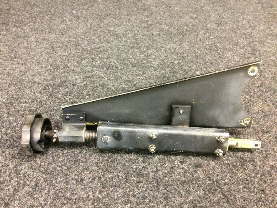 47483-507 / 47485-3 Rockwell 112TC Rudder Trim Control Assy W/ Bracket BAS Part Sales | Airplane Parts