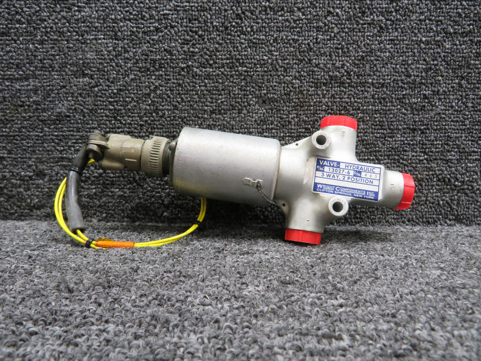13027-6 Wright 3 Way 2 Position Hydraulic Valve Unit