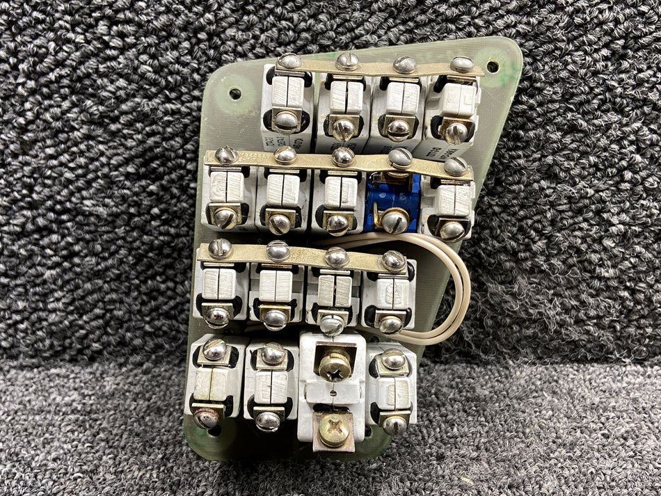 60-324135 Beechcraft B-60 Edge Lighted Console Panel Lower LH w Circuit Breakers