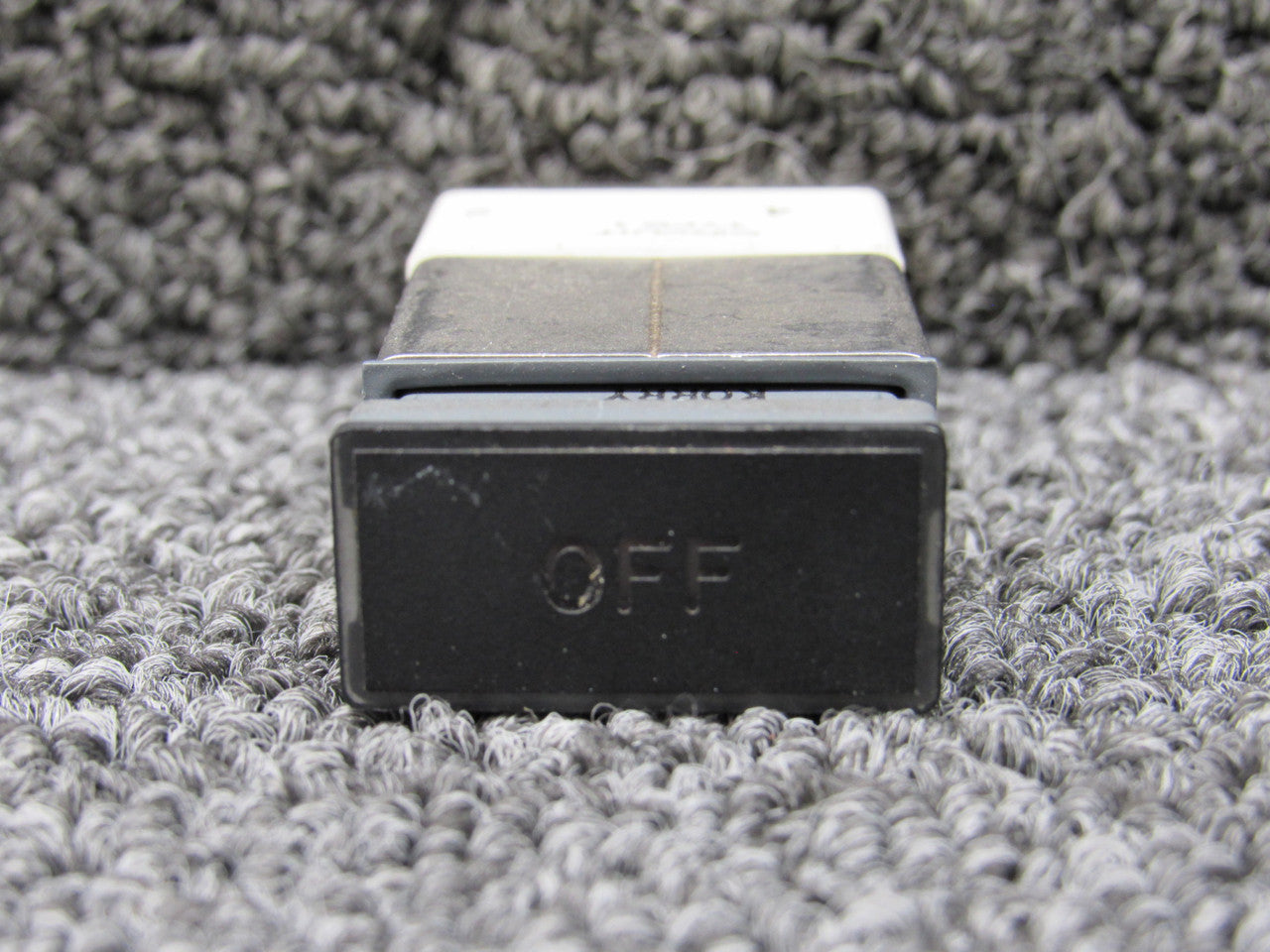10-61803-12 (Alt: 318-630-1001-008) Korry Off Switch Assembly