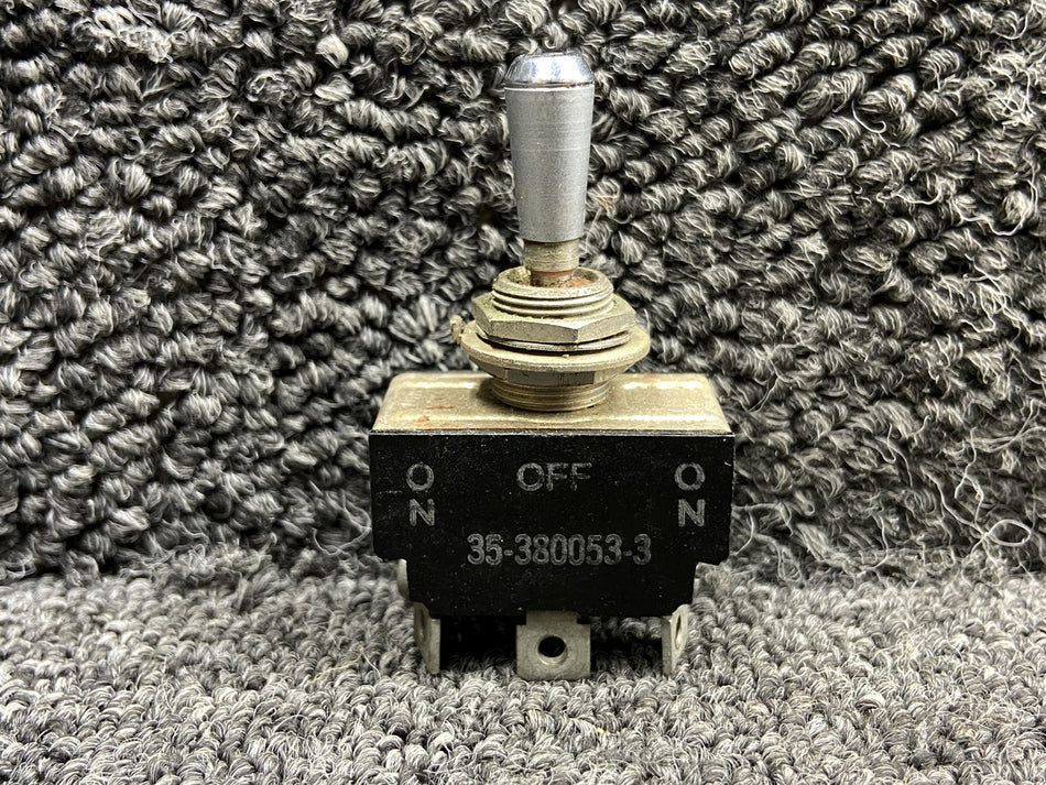 35-380053-3 Beechcraft B60 Three Position Toggle Switch
