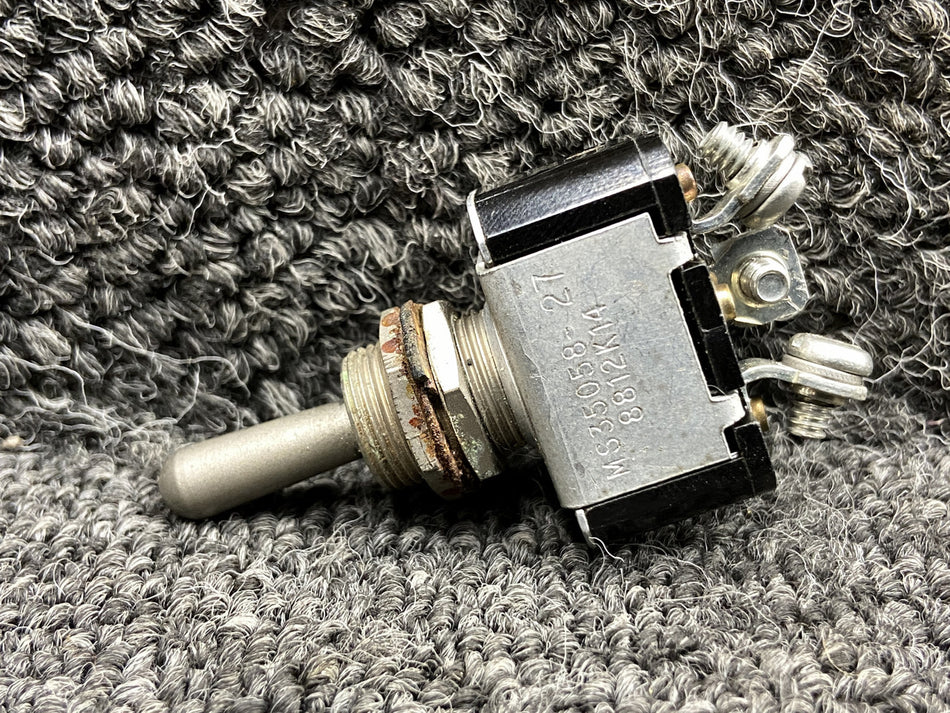 MS35058-27 (Alt: 8812K14) Beechcraft B60 Three Position Reset Switch