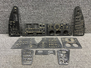 Beechcraft B60 Electroluminescent Instrument Panel Cover Set