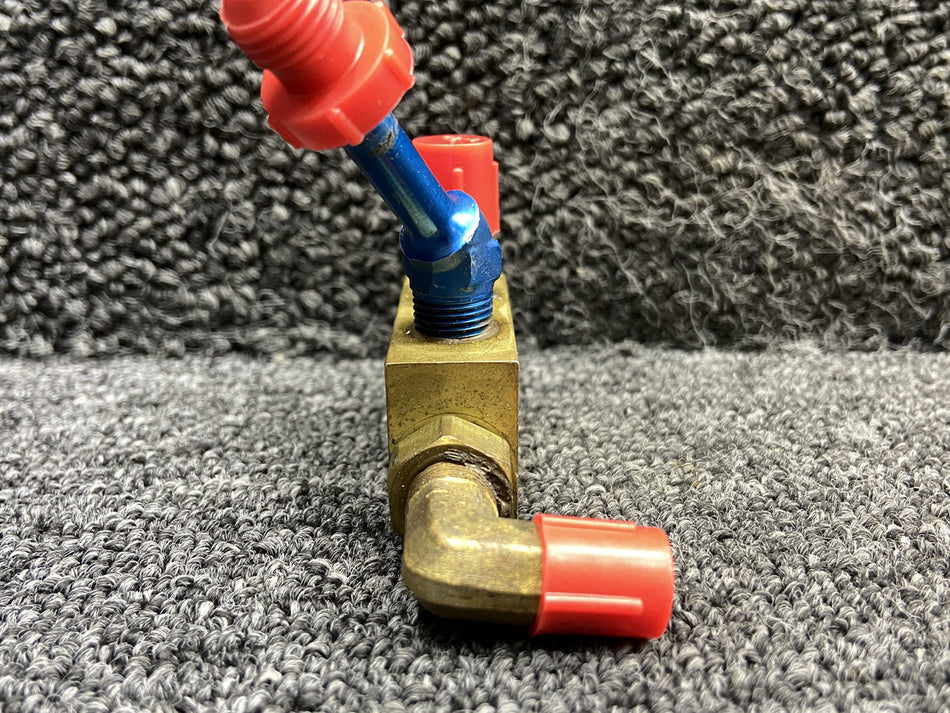 MJTV-3 Clippard 2-Way Toggle Valve Assembly